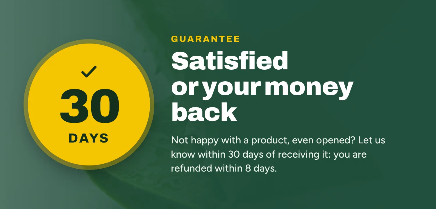 30-day money-back guarantee