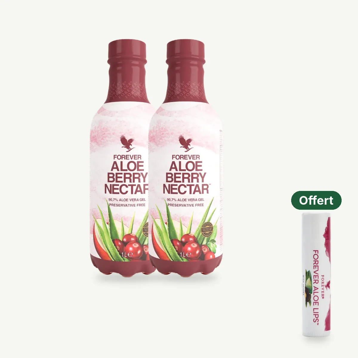 Aloe Berry Nectar duo: buy 2, get 1 free Aloe Lips