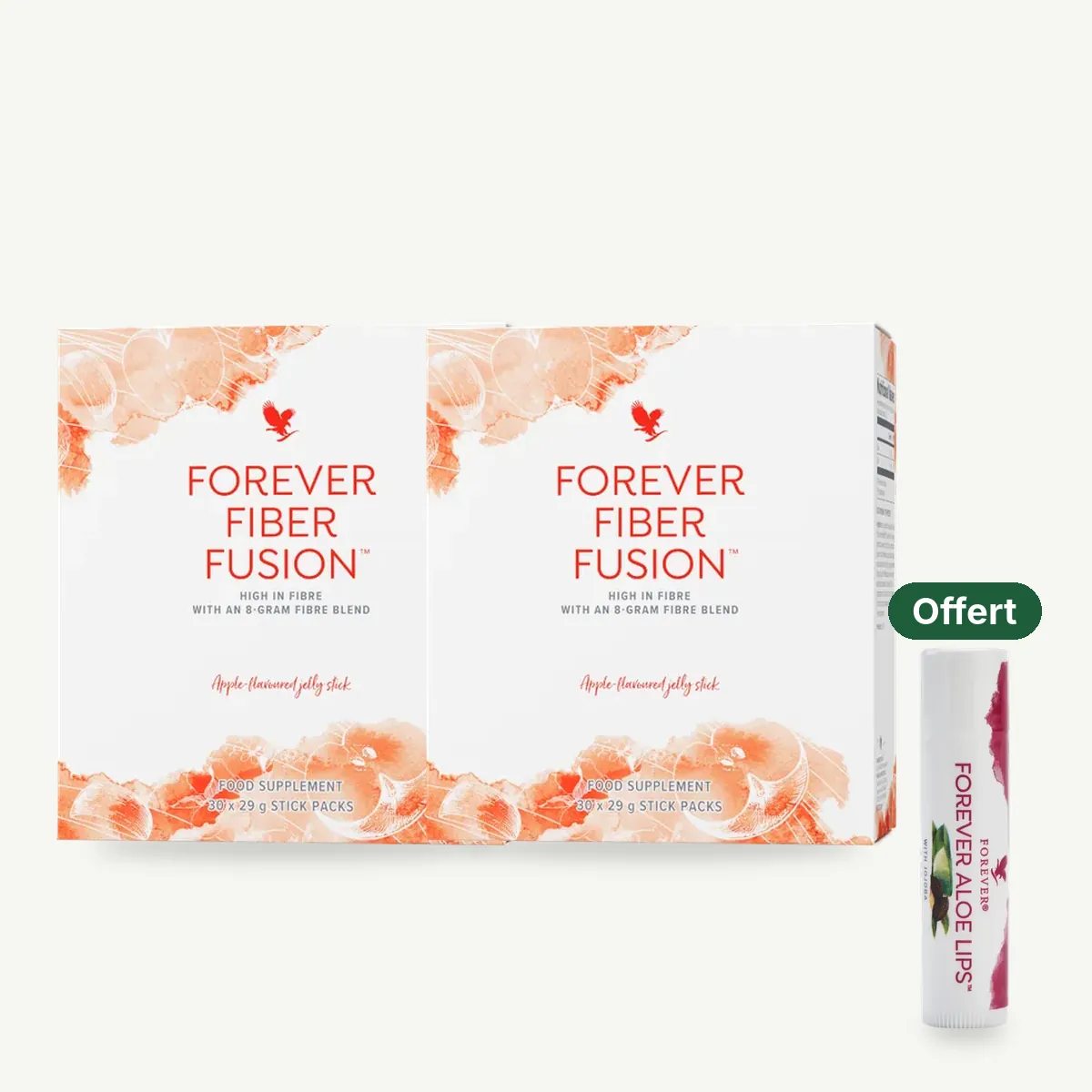 Forever Fiber Fusion™ duo: buy 2, get 1 free Aloe Lips