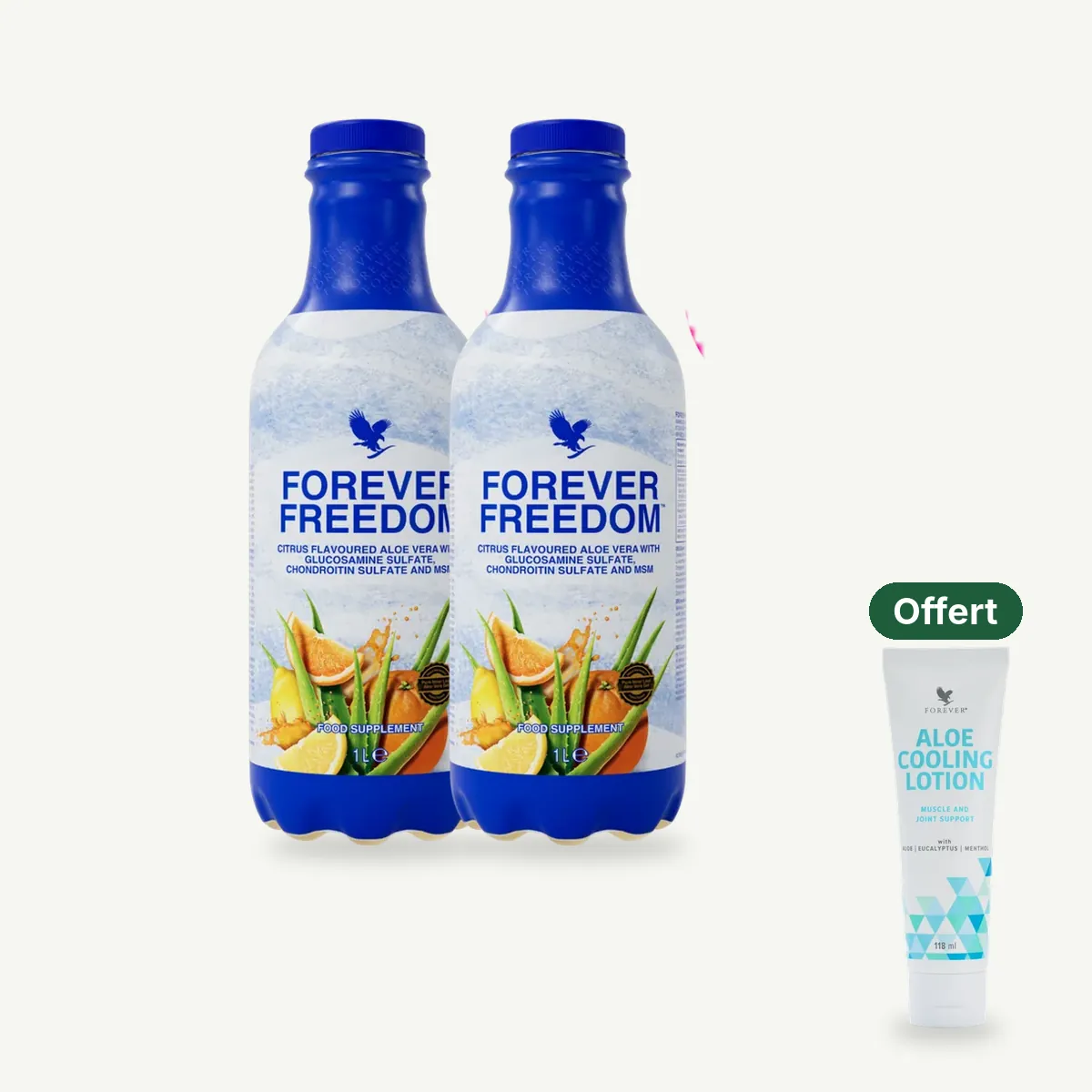 Forever Freedom duo: buy 2, get 1 free Forever Cooling Lotion