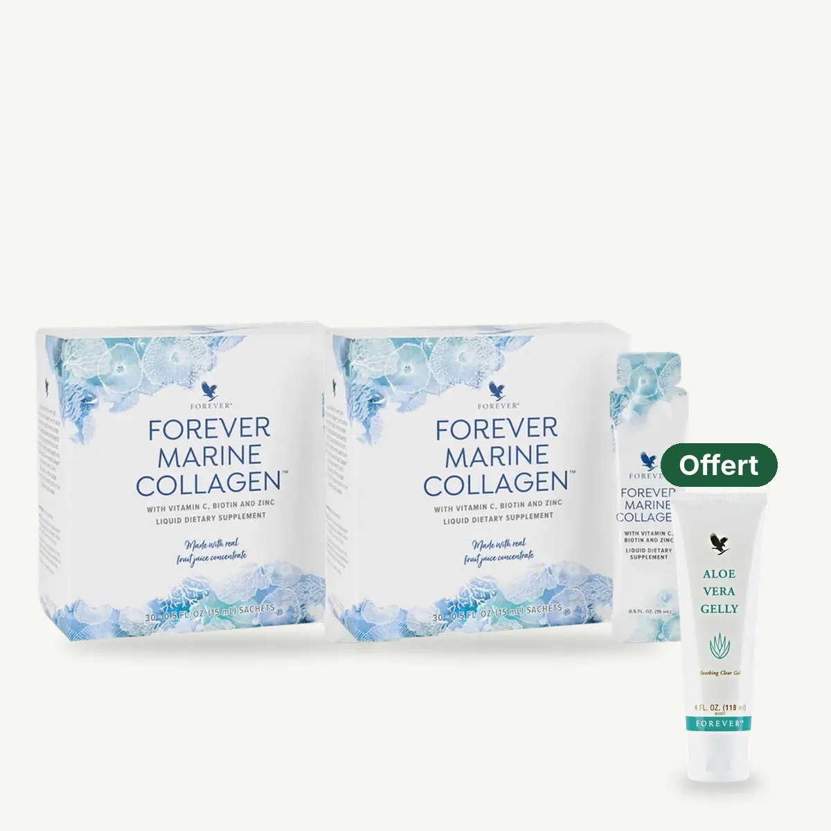 Duo Marine Collagen : 2 achetés, 1 Gelée Aloès offerte