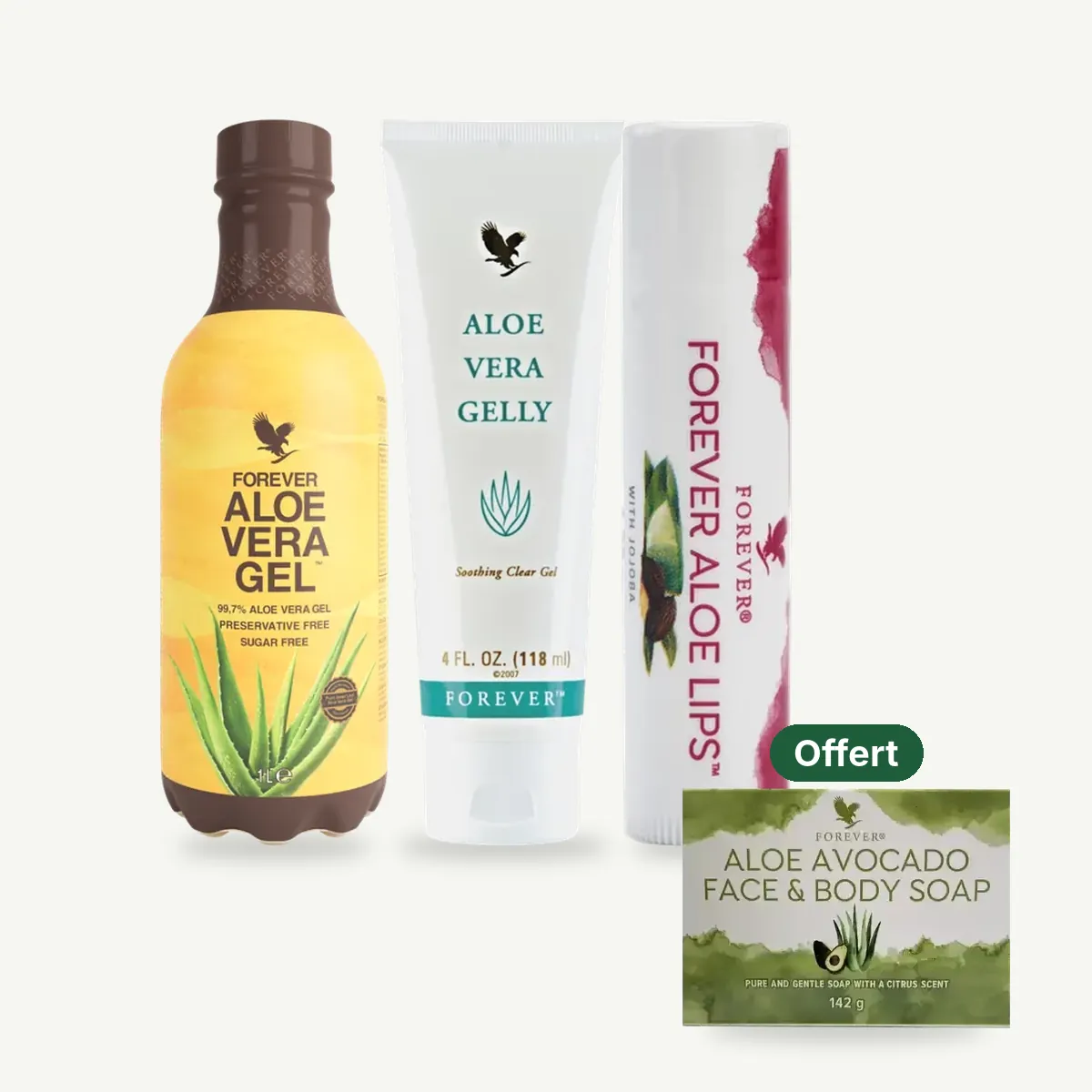 Coffret Bien-être : 1 Savon Corps et Visage Aloe & Avocat offert