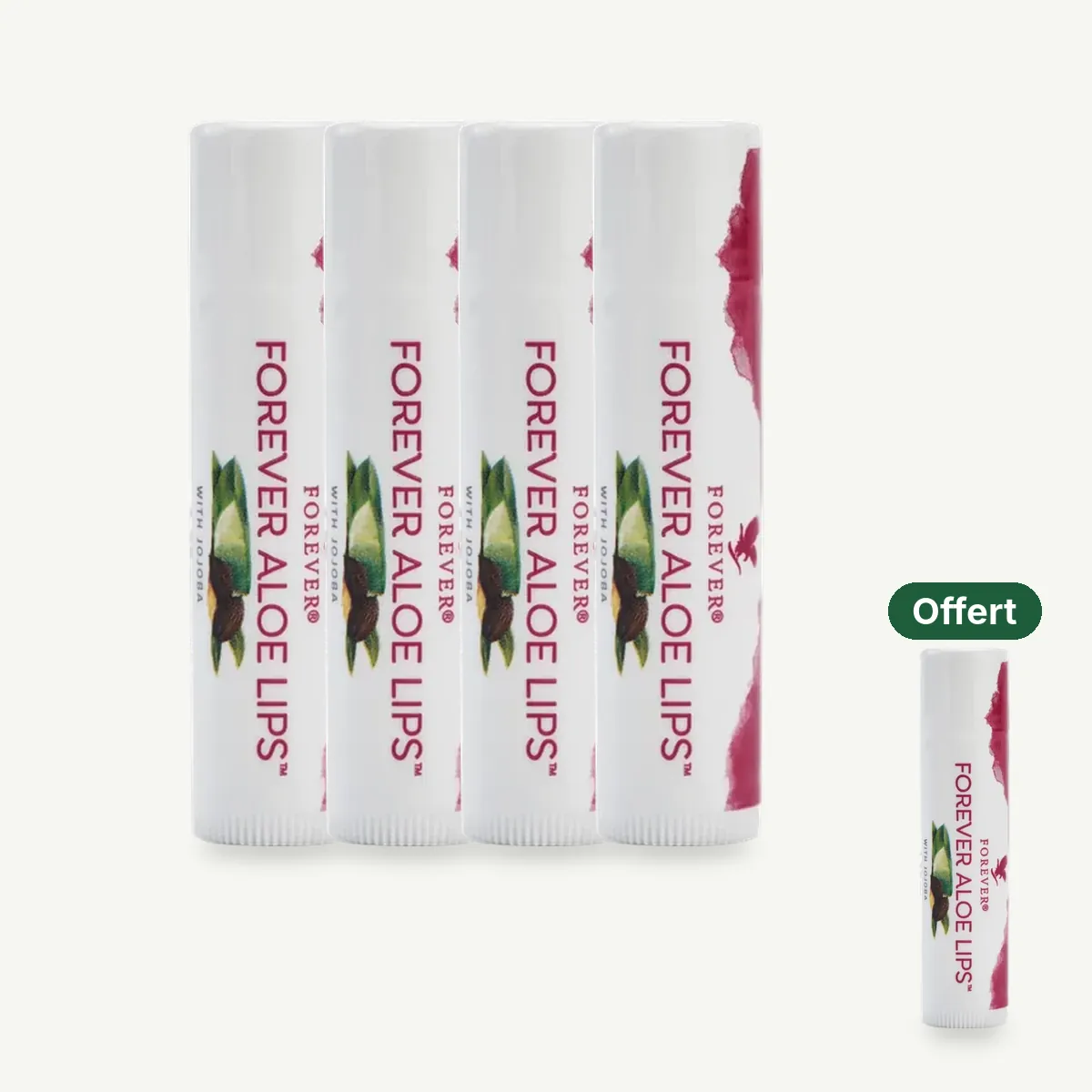 Aloe Lips: buy 4, get the 5th free