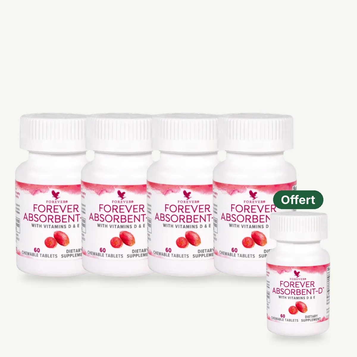 Forever Absorbent-D: buy 4, get the 5th free