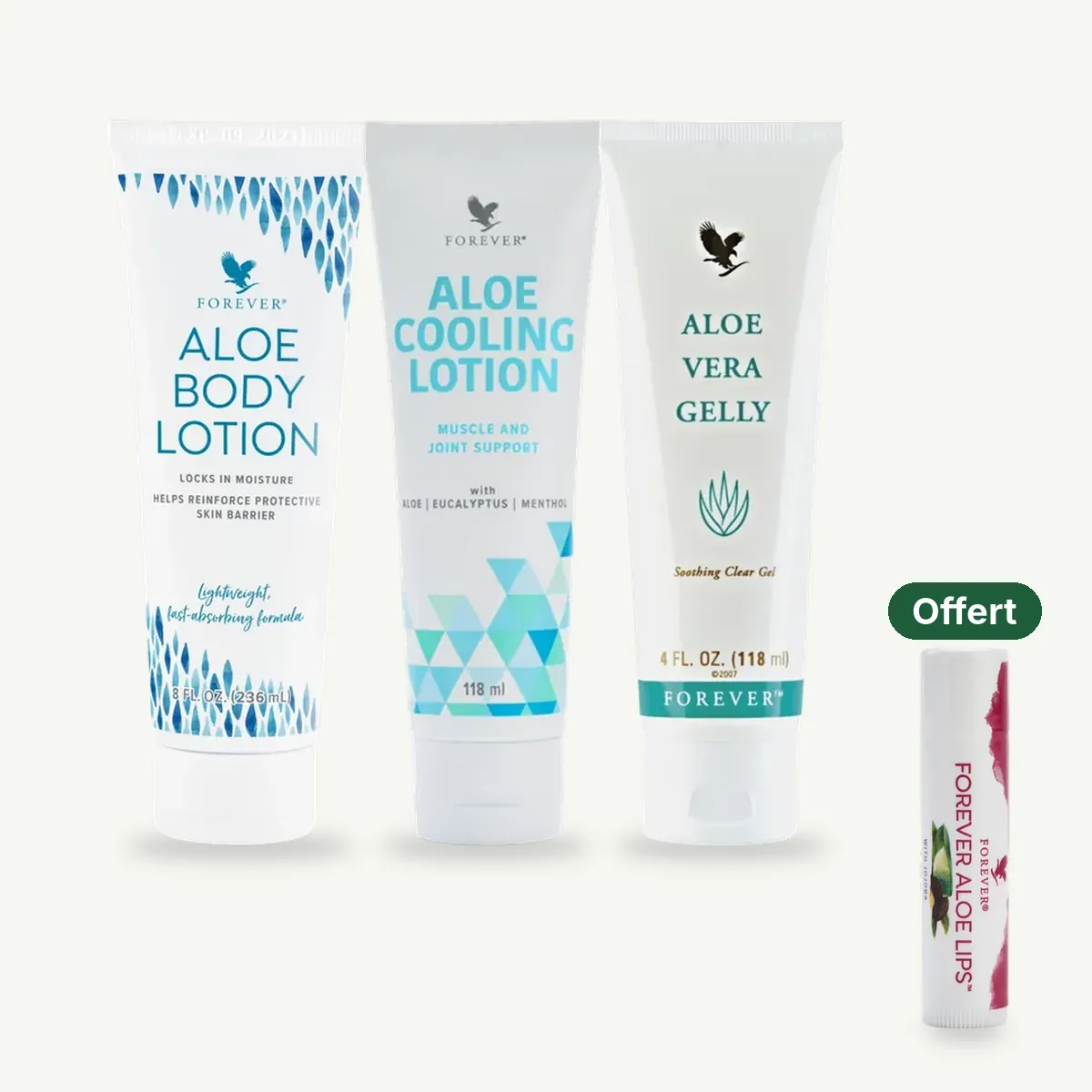 Coffret Massage : 1 Aloe Lèvres offert