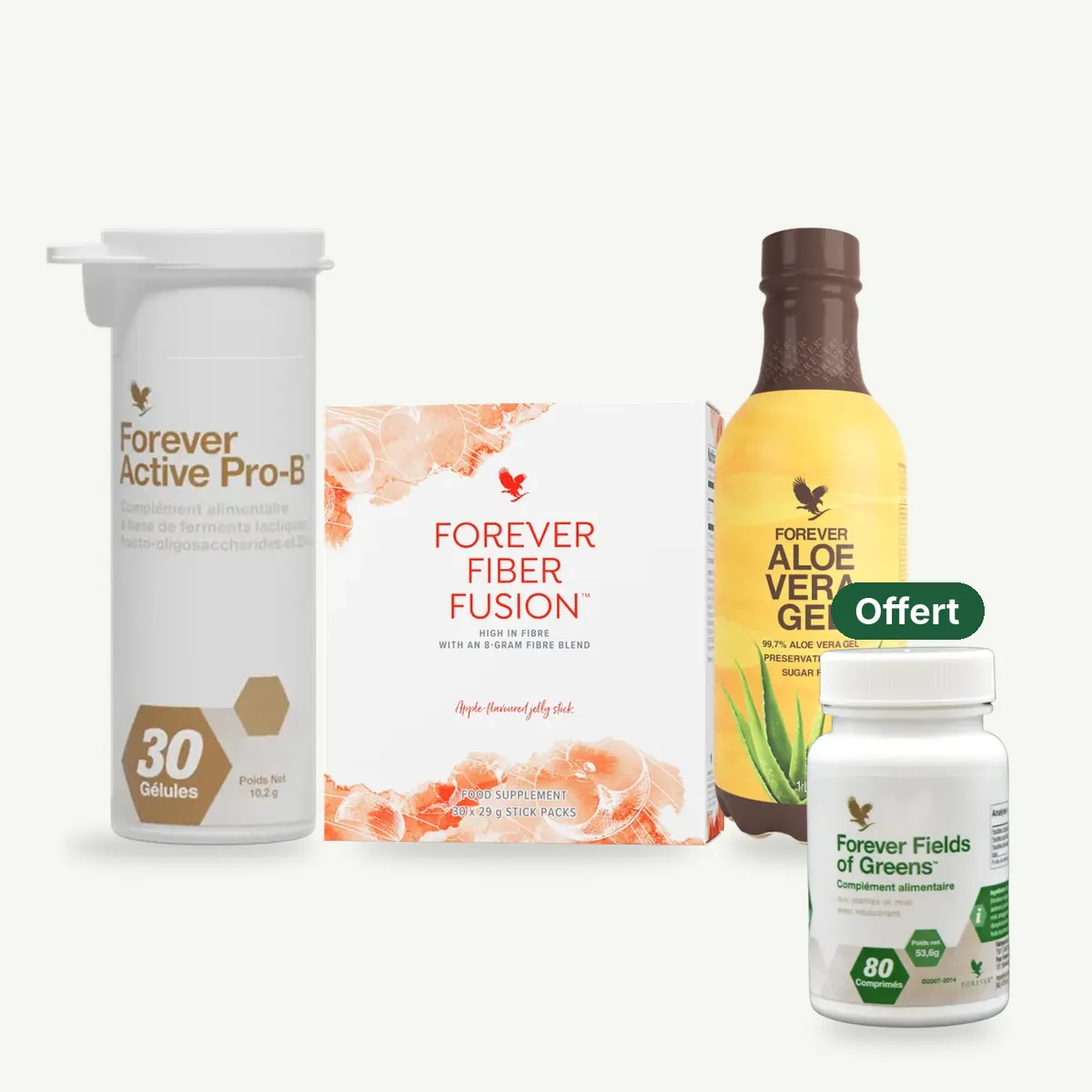 Balance trio: 3 products + 1 free Fields of Greens™