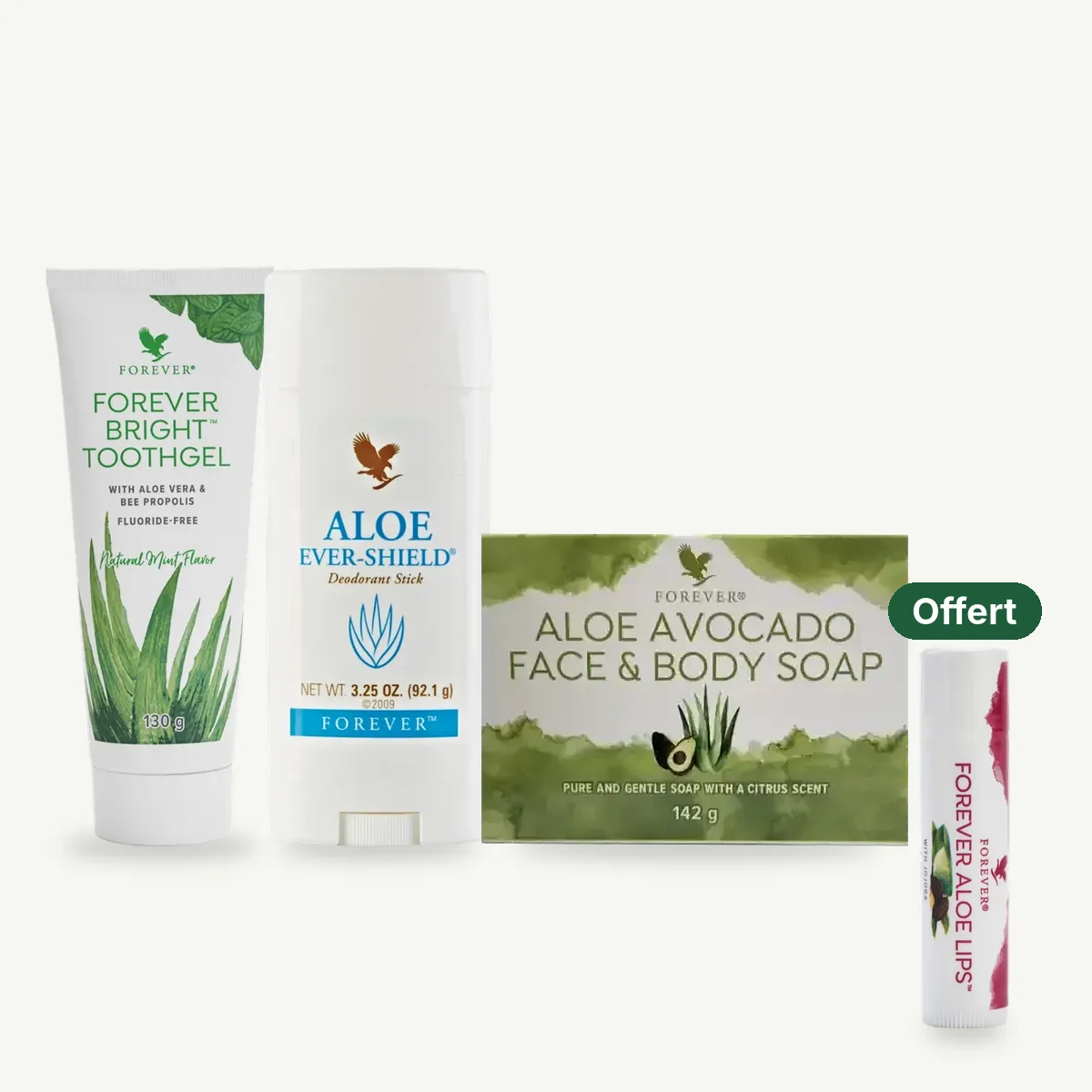 Trio fraîcheur : 3 produits, 1 Aloe Lèvres offert