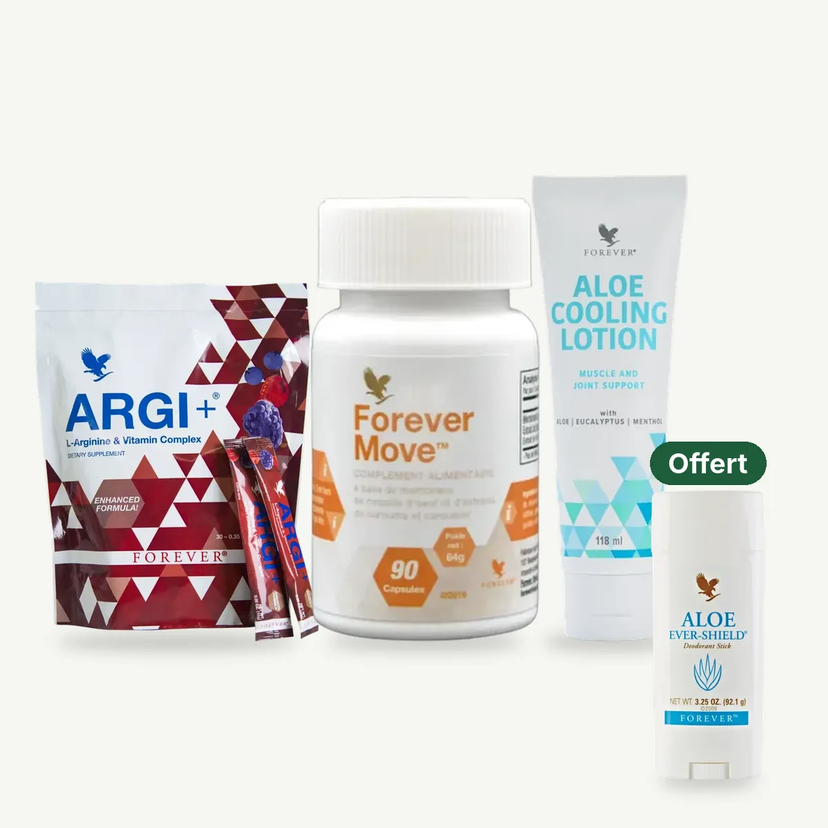 Trio sport : 3 produits, 1 Stick Déodorant Aloès offert